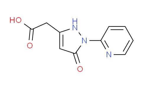 CAS No. 37959-19-6, 2-(5-Oxo-1-(pyridin-2-yl)-2,5-dihydro-1H-pyrazol-3-yl)acetic acid