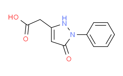 CAS No. 37959-11-8, 2-(5-Oxo-1-phenyl-2,5-dihydro-1H-pyrazol-3-yl)acetic acid