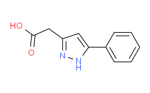 CAS No. 919198-86-0, 2-(5-Phenyl-1H-pyrazol-3-yl)acetic acid