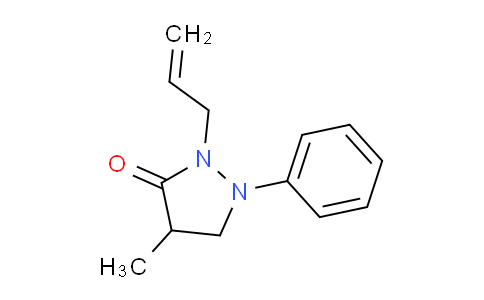 CAS No. 888501-00-6, 2-Allyl-4-methyl-1-phenylpyrazolidin-3-one