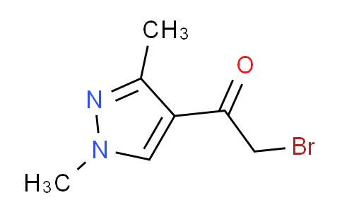 CAS No. 1311569-68-2, 2-Bromo-1-(1,3-dimethyl-1H-pyrazol-4-yl)ethan-1-one
