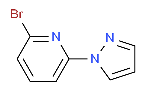 CAS No. 123640-41-5, 2-Bromo-6-(1H-pyrazol-1-yl)pyridine
