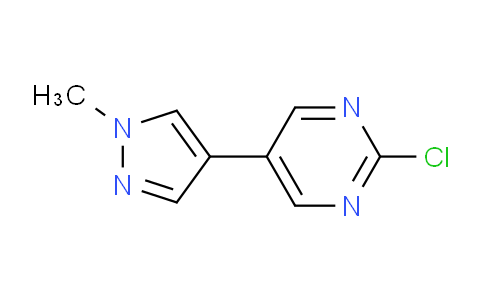 CAS No. 1231943-08-0, 2-Chloro-5-(1-methyl-1H-pyrazol-4-yl)pyrimidine