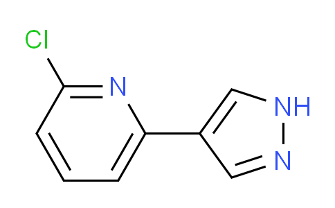CAS No. 1934955-05-1, 2-Chloro-6-(1H-pyrazol-4-yl)pyridine