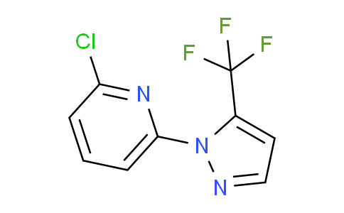 CAS No. 1150164-45-6, 2-Chloro-6-(5-(trifluoromethyl)-1H-pyrazol-1-yl)pyridine