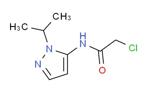 CAS No. 956949-81-8, 2-Chloro-N-(1-isopropyl-1H-pyrazol-5-yl)acetamide