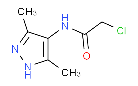 CAS No. 436100-01-5, 2-Chloro-N-(3,5-dimethyl-1H-pyrazol-4-yl)acetamide