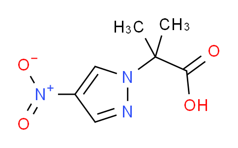 CAS No. 784132-06-5, 2-Methyl-2-(4-nitro-1H-pyrazol-1-yl)propanoic acid