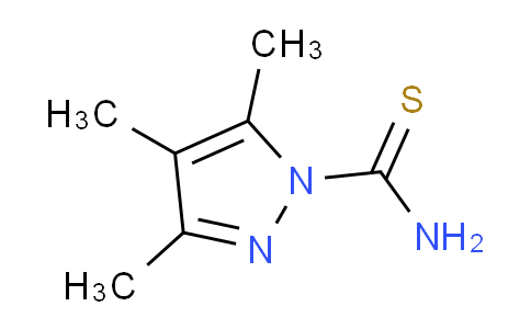 CAS No. 117134-80-2, 3,4,5-Trimethyl-1H-pyrazole-1-carbothioamide