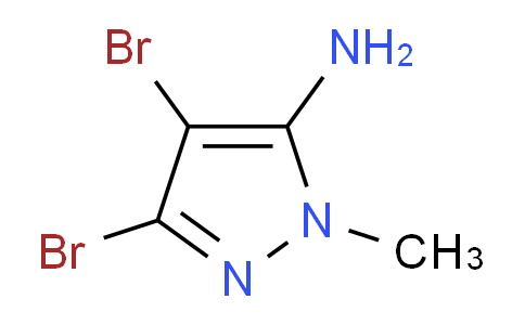 CAS No. 1426958-35-1, 3,4-Dibromo-1-methyl-1H-pyrazol-5-amine