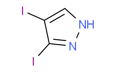 CAS No. 6645-70-1, 3,4-Diiodo-1H-pyrazole
