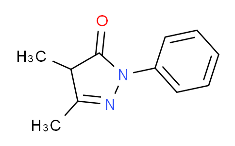 CAS No. 17900-68-4, 3,4-Dimethyl-1-phenyl-1H-pyrazol-5(4H)-one