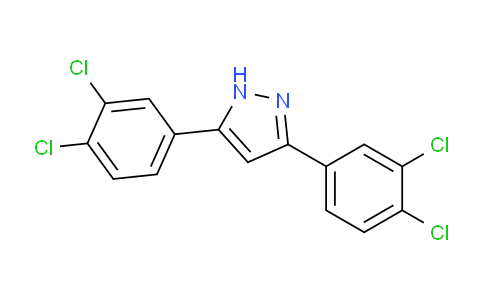 CAS No. 1159936-49-8, 3,5-Bis(3,4-dichlorophenyl)-1H-pyrazole