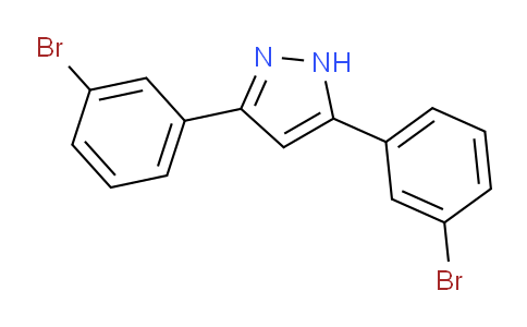 CAS No. 1004309-35-6, 3,5-Bis(3-bromophenyl)-1H-pyrazole
