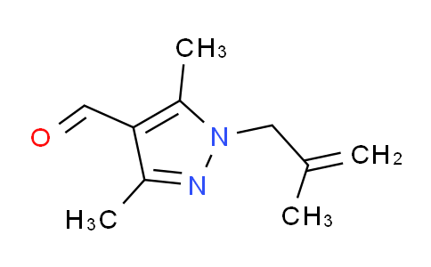 CAS No. 1004365-13-2, 3,5-Dimethyl-1-(2-methylallyl)-1H-pyrazole-4-carbaldehyde