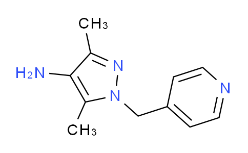 CAS No. 1152695-76-5, 3,5-Dimethyl-1-(pyridin-4-ylmethyl)-1H-pyrazol-4-amine