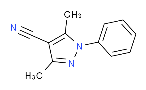 CAS No. 23198-55-2, 3,5-Dimethyl-1-phenyl-1H-pyrazole-4-carbonitrile