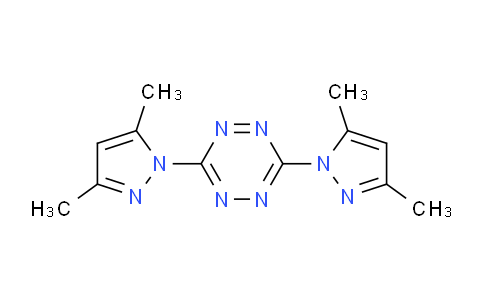 CAS No. 30169-25-6, 3,6-Bis(3,5-dimethyl-1H-pyrazol-1-yl)-1,2,4,5-tetrazine