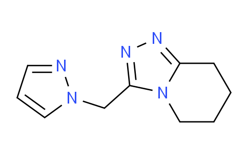 CAS No. 1172079-91-2, 3-((1H-Pyrazol-1-yl)methyl)-5,6,7,8-tetrahydro-[1,2,4]triazolo[4,3-a]pyridine