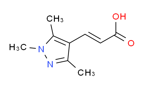 CAS No. 21937-88-2, 3-(1,3,5-Trimethyl-1H-pyrazol-4-yl)acrylic acid