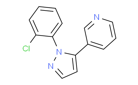 CAS No. 1269292-19-4, 3-(1-(2-Chlorophenyl)-1H-pyrazol-5-yl)pyridine