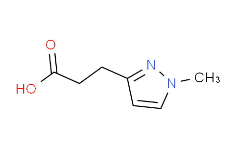 CAS No. 1006440-24-9, 3-(1-Methyl-1H-pyrazol-3-yl)propanoic acid
