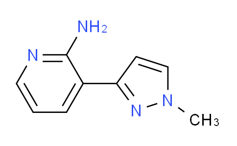 CAS No. 1368171-75-8, 3-(1-Methyl-1H-pyrazol-3-yl)pyridin-2-amine