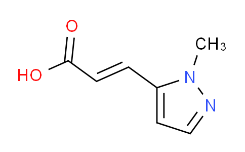 CAS No. 1006959-18-7, 3-(1-Methyl-1H-pyrazol-5-yl)acrylic acid