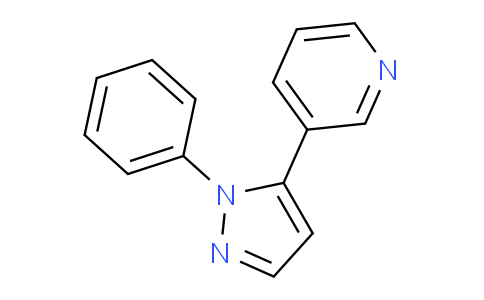 CAS No. 1269294-36-1, 3-(1-Phenyl-1H-pyrazol-5-yl)pyridine
