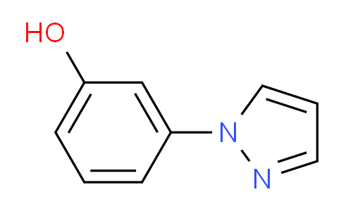 CAS No. 904315-14-6, 3-(1H-Pyrazol-1-yl)phenol