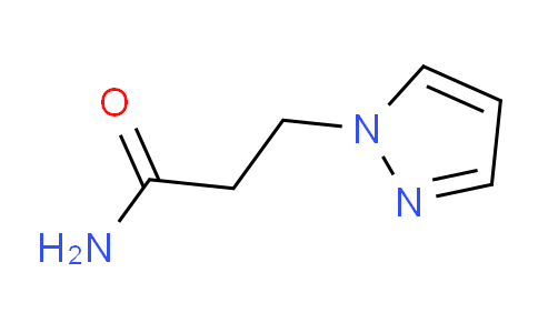CAS No. 116857-92-2, 3-(1H-Pyrazol-1-yl)propanamide