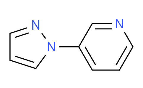 CAS No. 25700-12-3, 3-(1H-Pyrazol-1-yl)pyridine