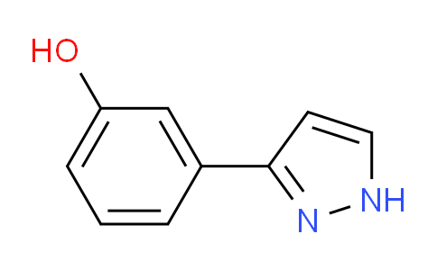 CAS No. 904665-39-0, 3-(1H-Pyrazol-3-yl)phenol