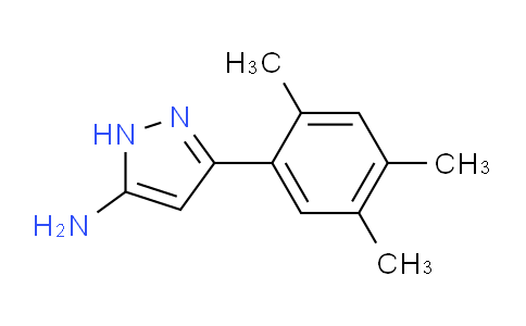 CAS No. 501902-75-6, 3-(2,4,5-Trimethylphenyl)-1H-pyrazol-5-amine