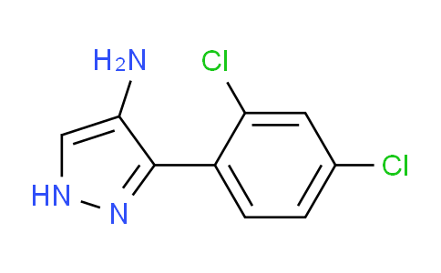 CAS No. 268547-51-9, 3-(2,4-Dichlorophenyl)-1H-pyrazol-4-amine