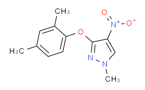 CAS No. 1429418-79-0, 3-(2,4-Dimethylphenoxy)-1-methyl-4-nitro-1H-pyrazole