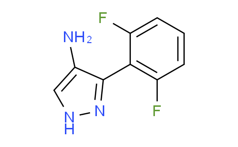 CAS No. 1250743-43-1, 3-(2,6-Difluorophenyl)-1H-pyrazol-4-amine