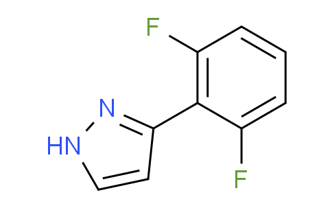 CAS No. 154258-88-5, 3-(2,6-Difluorophenyl)-1H-pyrazole