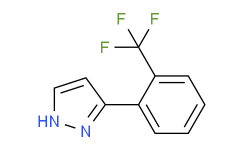 CAS No. 149739-52-6, 3-(2-(Trifluoromethyl)phenyl)-1H-pyrazole