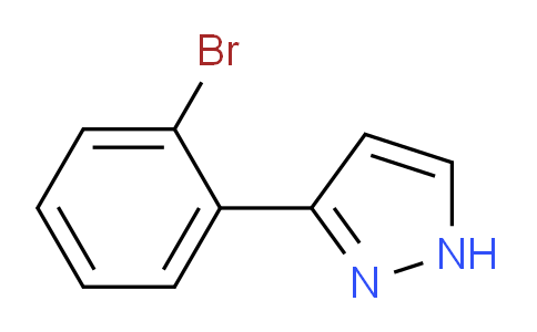 CAS No. 114382-20-6, 3-(2-Bromophenyl)-1H-pyrazole