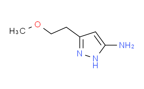 CAS No. 1187058-44-1, 3-(2-Methoxyethyl)-1H-pyrazol-5-amine