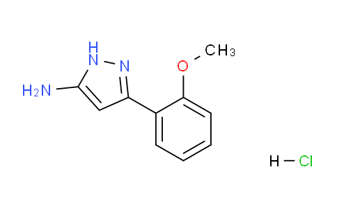 CAS No. 1239061-74-5, 3-(2-Methoxyphenyl)-1H-pyrazol-5-amine hydrochloride