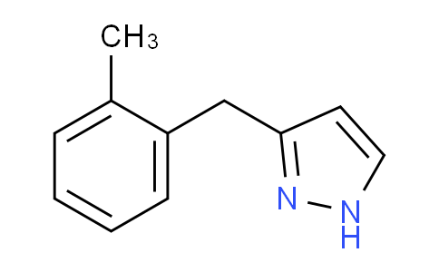 CAS No. 1260676-05-8, 3-(2-Methylbenzyl)-1H-pyrazole
