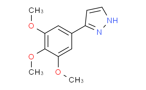 CAS No. 150433-18-4, 3-(3,4,5-Trimethoxyphenyl)-1H-pyrazole