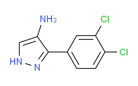 CAS No. 1250581-50-0, 3-(3,4-Dichlorophenyl)-1H-pyrazol-4-amine