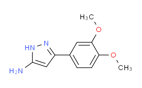CAS No. 208519-08-8, 3-(3,4-Dimethoxyphenyl)-1H-pyrazol-5-amine