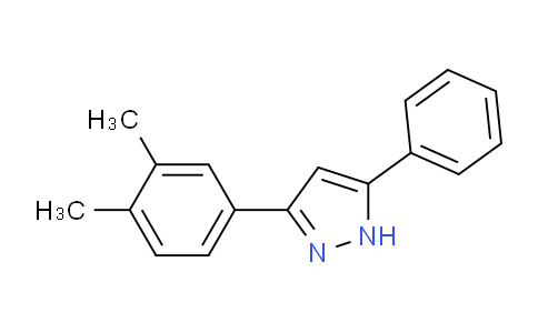 CAS No. 1439307-35-3, 3-(3,4-Dimethylphenyl)-5-phenyl-1H-pyrazole