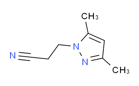 CAS No. 5589-97-9, 3-(3,5-Dimethyl-1H-pyrazol-1-yl)propanenitrile