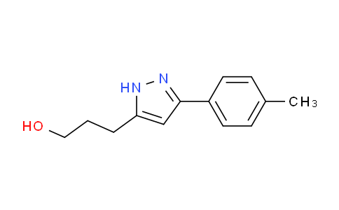 CAS No. 69745-22-8, 3-(3-(p-Tolyl)-1H-pyrazol-5-yl)propan-1-ol