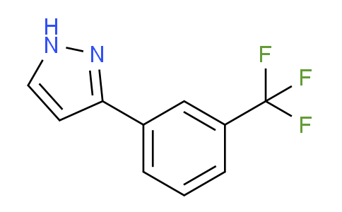 CAS No. 149739-48-0, 3-(3-(Trifluoromethyl)phenyl)-1H-pyrazole